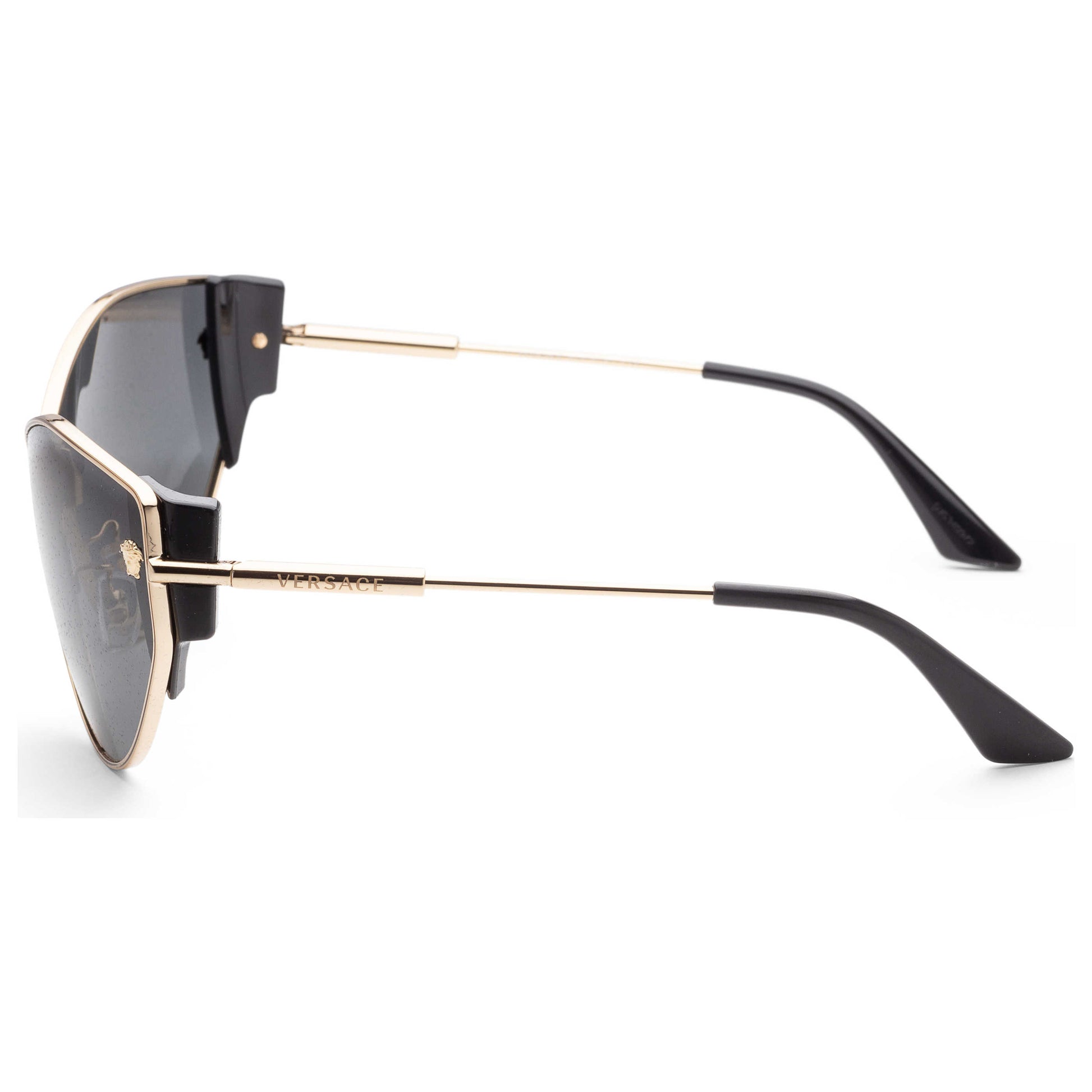 Left view of Versace Fashion Women's Sunglasses VE2239-100287