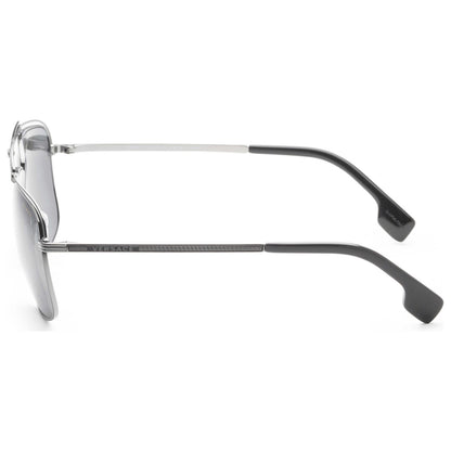 Left view of Versace Fashion Men's Sunglasses VE2242-1001Z3