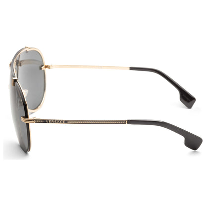 Left view of Versace Fashion Men's Sunglasses VE2243-100287-0