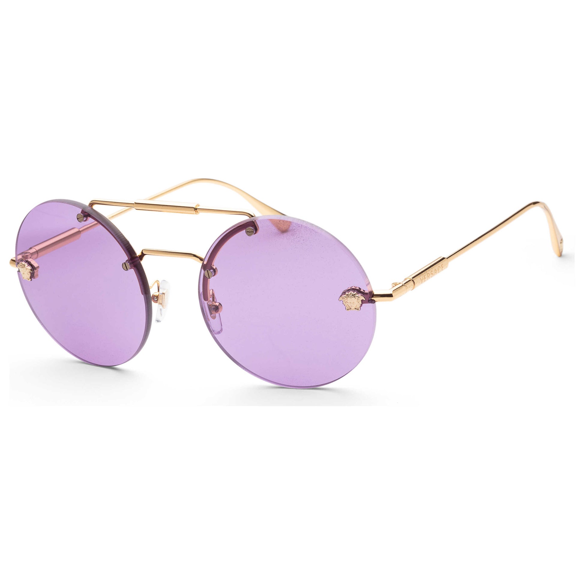 Front view of Versace Fashion Women's Sunglasses VE2244-100269