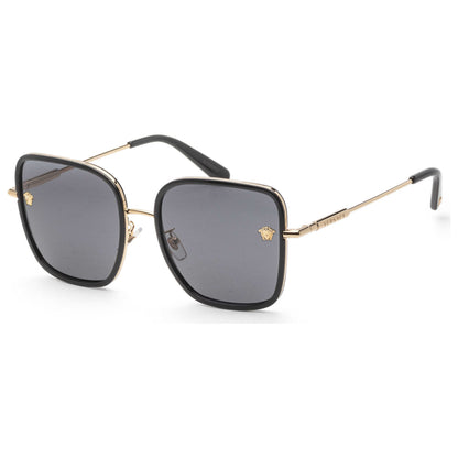 Front view of Versace Fashion Women's Sunglasses VE2247D-143887-57