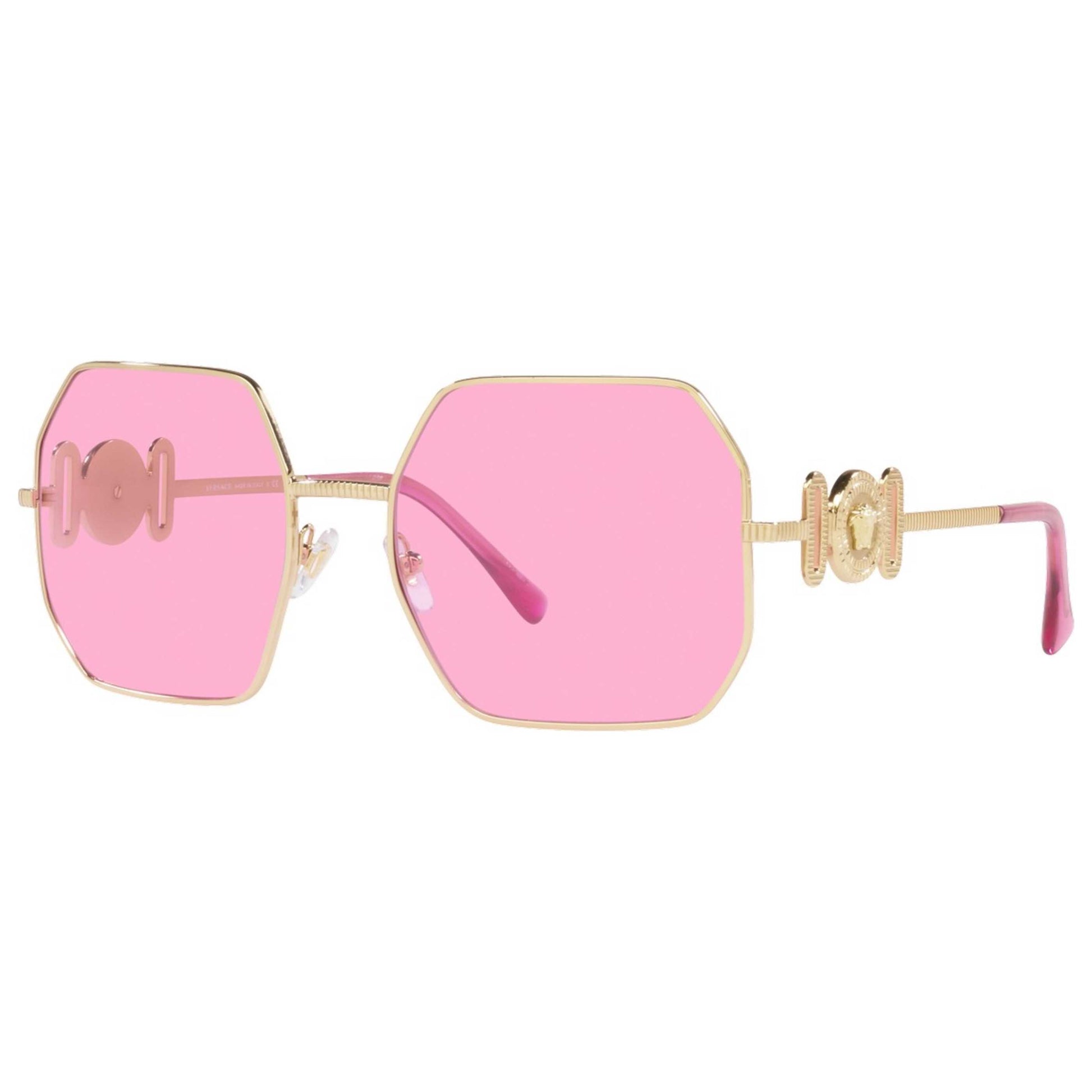 Front view of Versace Fashion Women's Sunglasses VE2248-1002-5-58