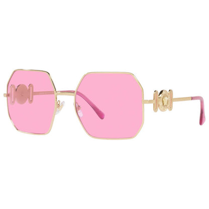 Front view of Versace Fashion Women's Sunglasses VE2248-1002-5-58