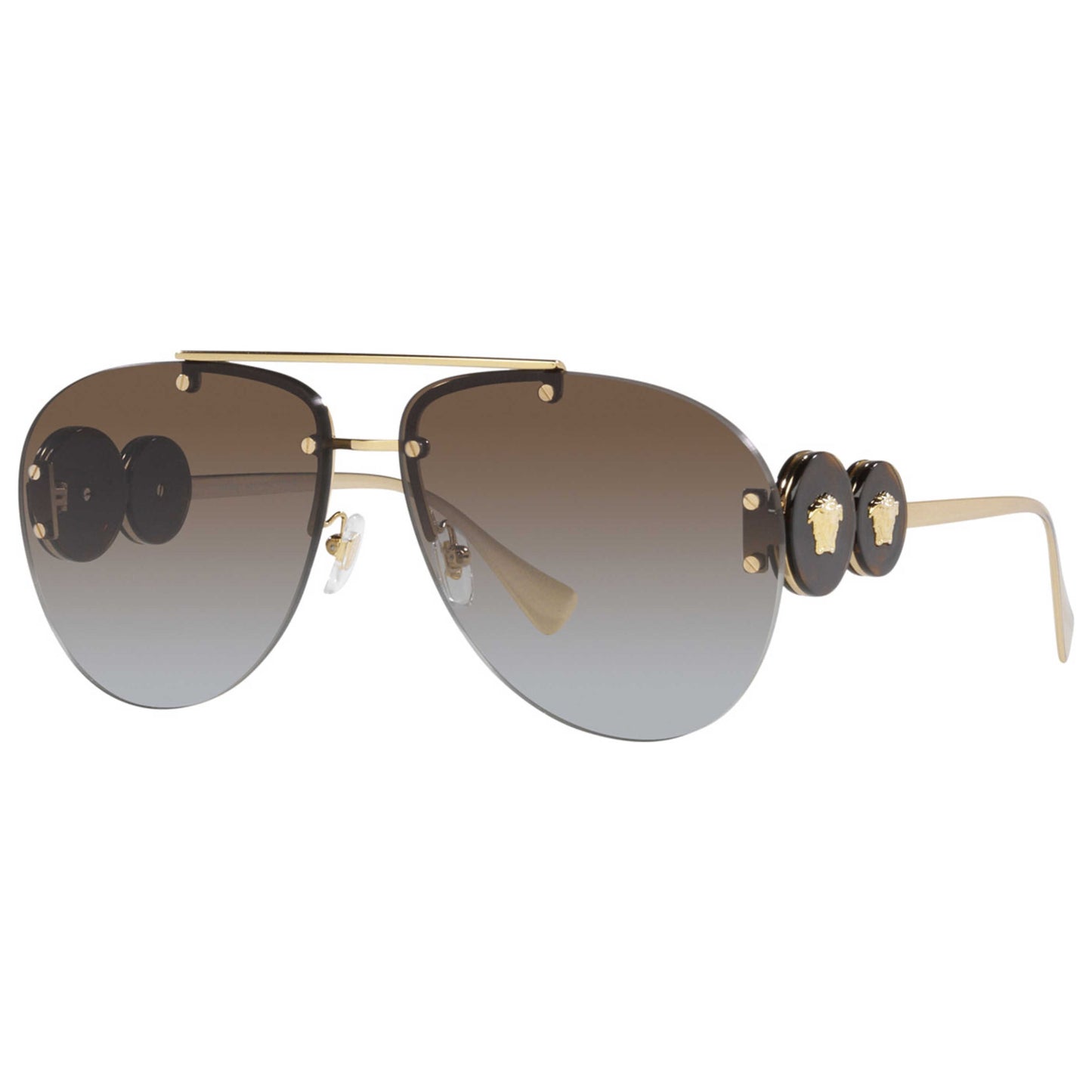 Front view of Versace Fashion Women's Sunglasses VE2250-148889-63