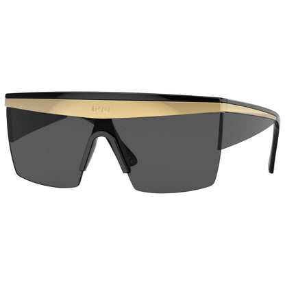 Front view of Versace Fashion Unisex Sunglasses VE2254-100287-44