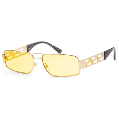 Front view of Versace Fashion Men's Sunglasses VE2257-1002C9-60