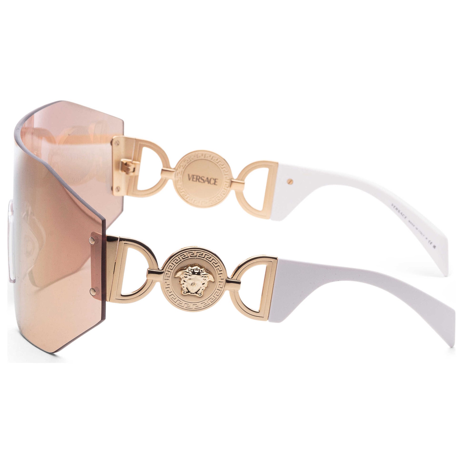 Left view of Versace Fashion Unisex Sunglasses VE2258-10027J-45