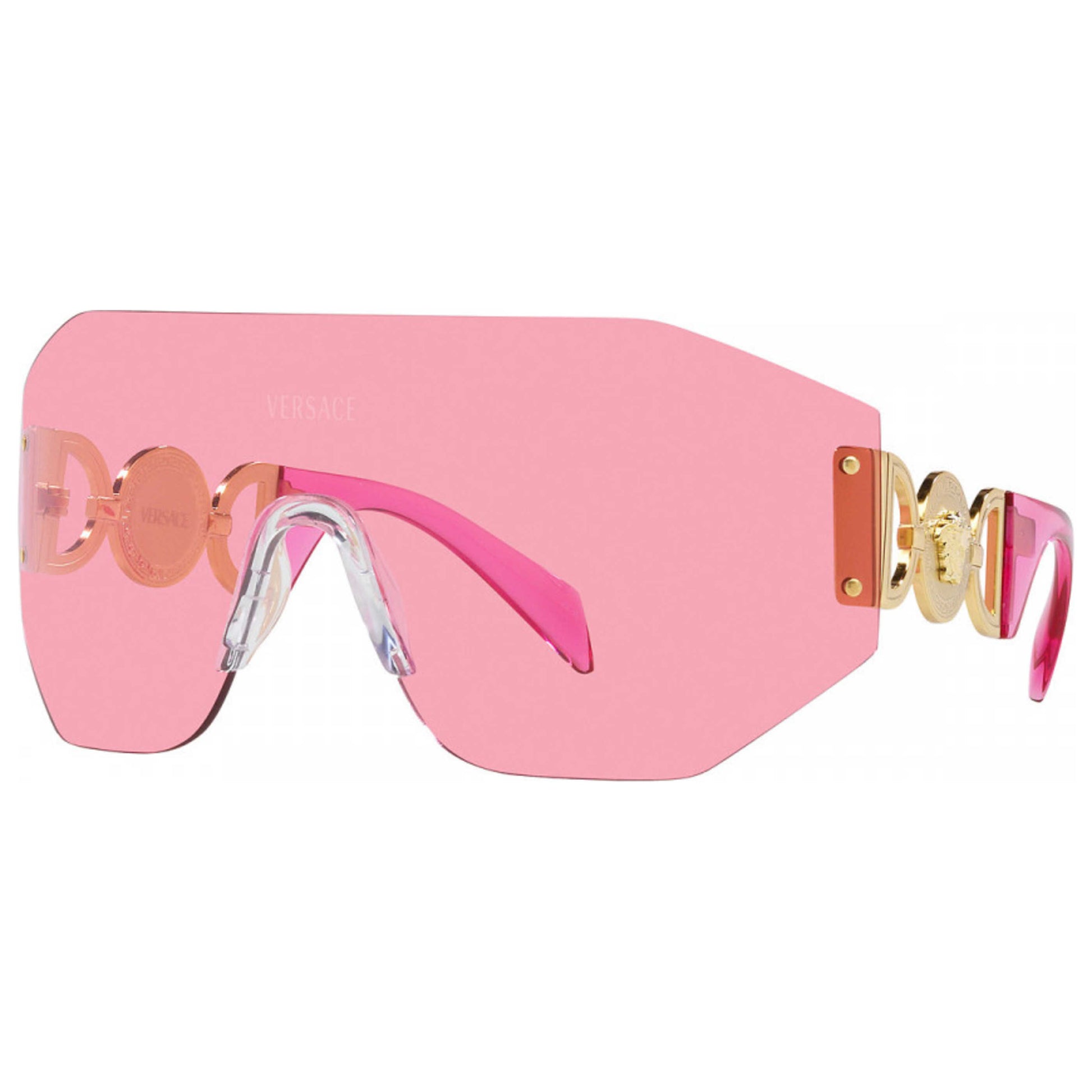 Front view of Versace Fashion Unisex Sunglasses VE2258-100284-45
