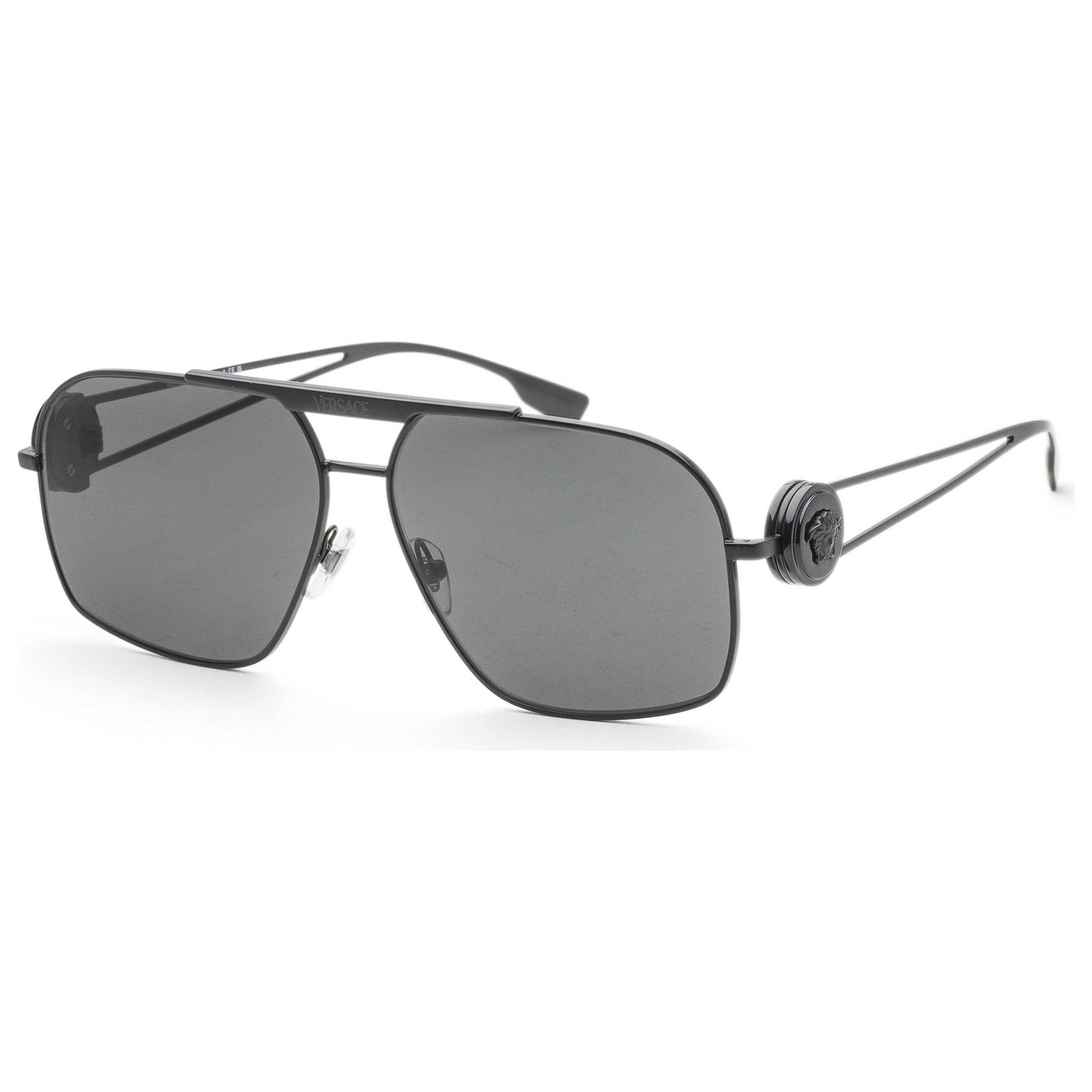 Front view of Versace Fashion Men's Sunglasses VE2269-143387-62