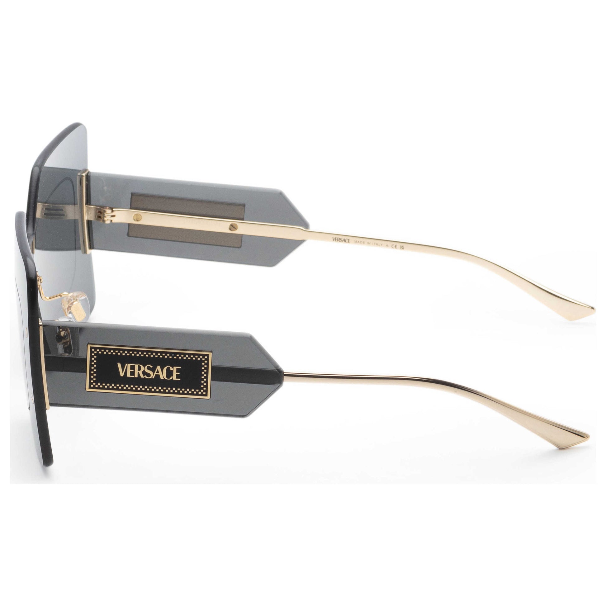 Left view of Versace Women's Sunglasses VE2277-100287-42
