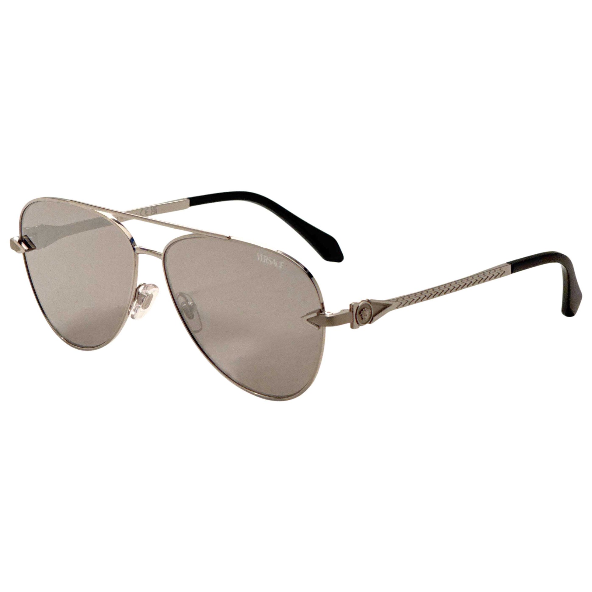 Front view of Versace Men's Sunglasses VE2283-10006G-61