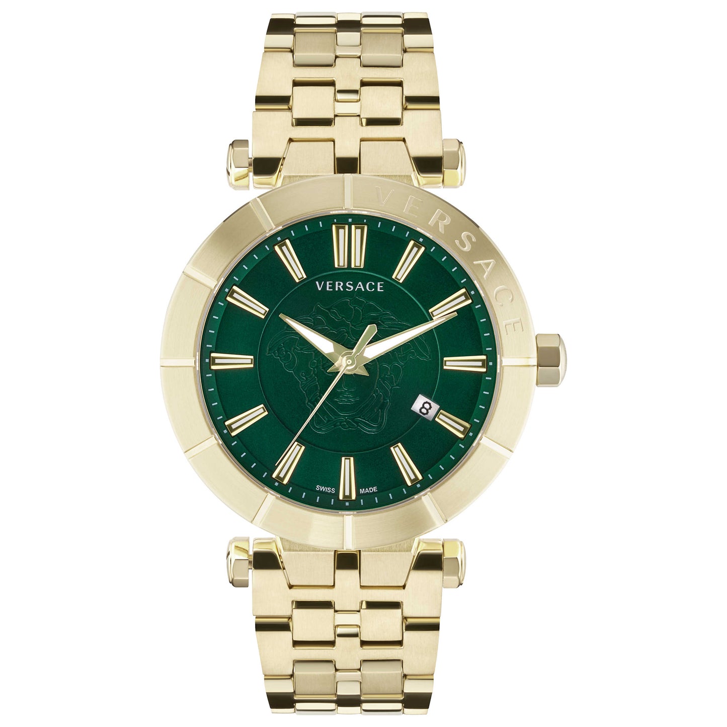 Front view of Versace V-Race Men's Quartz Watch VE2B00621