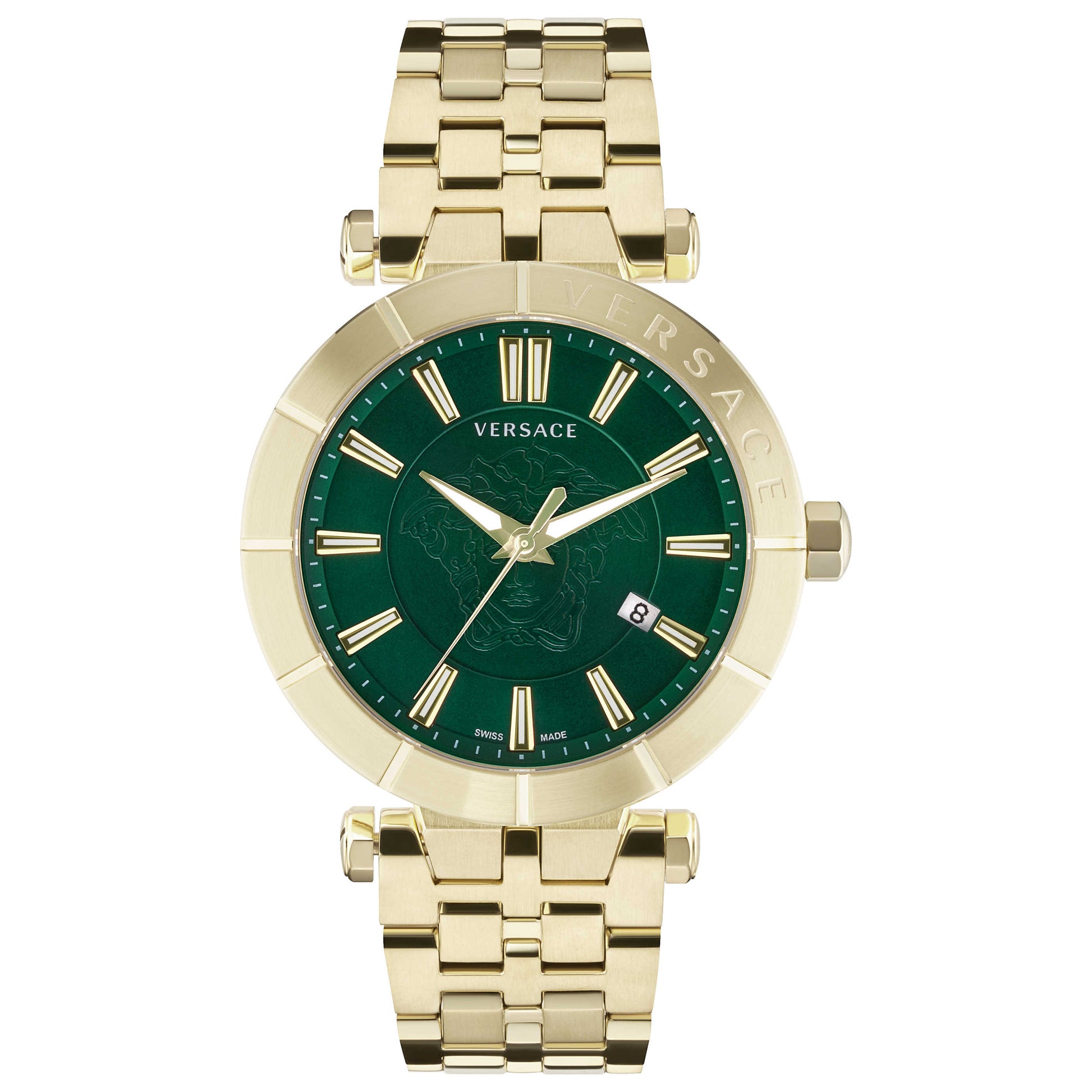 Front view of Versace V-Race Men's Quartz Watch VE2B00621