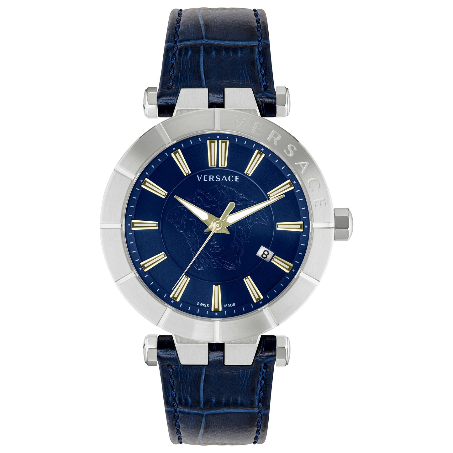 Front view of Versace V-Race Men's Quartz Watch VE2B00721