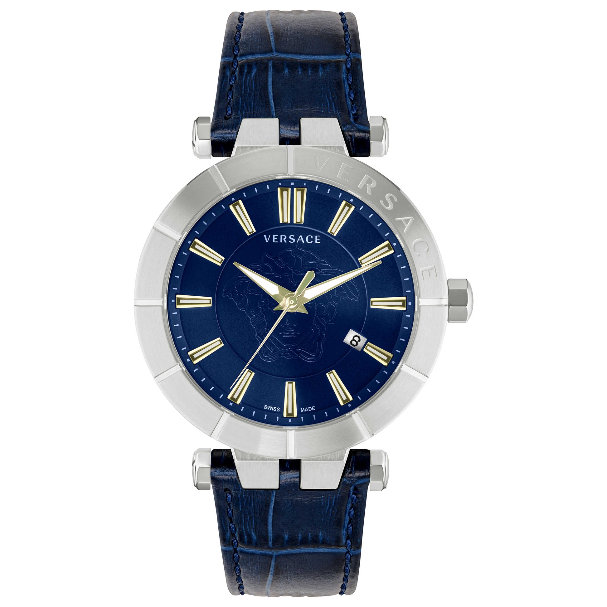 Front view of Versace V-Race Men's Quartz Watch VE2B00721