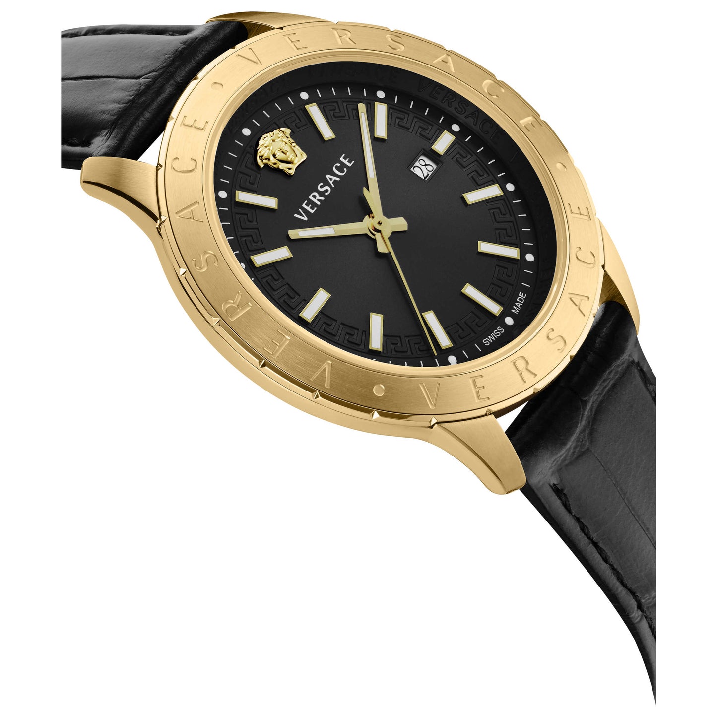 Left view of Versace Univers Men's Quartz Watch VE2C00721