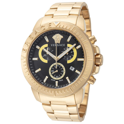Front view of Versace V-Ray Men's Quartz Watch VE2E00921