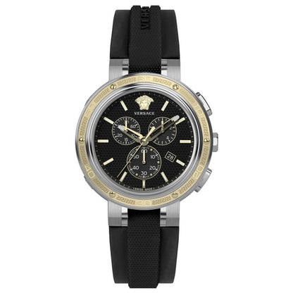 Front view of Versace V-Extreme Men's Quartz Watch VE2H00221