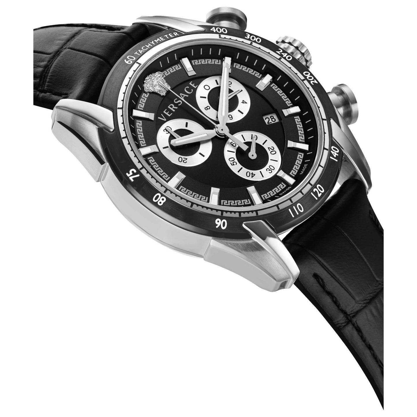 Right view of Versace V-Ray Men's Quartz Watch VE2I00121