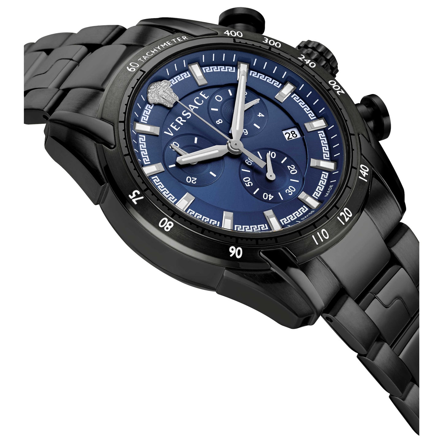 Left view of Versace V-Ray Men's Quartz Watch VE2I00521