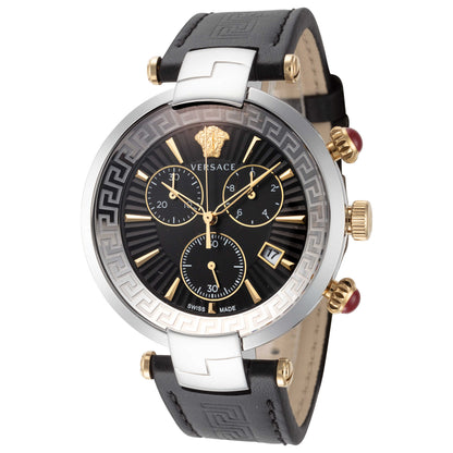 Front view of Versace Revive Chrono Women's Quartz Watch VE2M00121