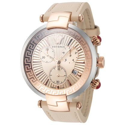 Front view of Versace Revive Chrono Women's Quartz Watch VE2M00321