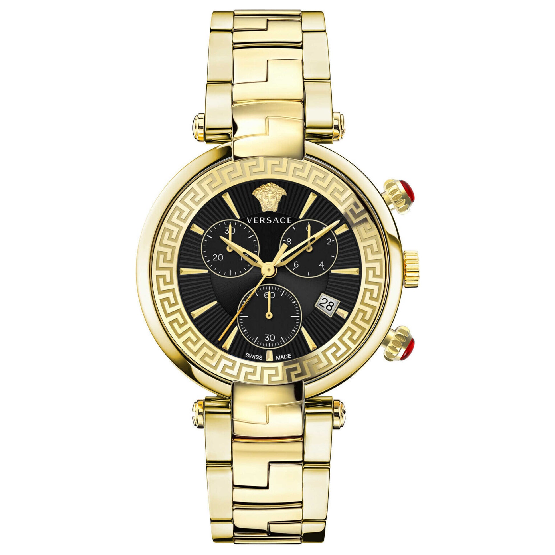 Front view of Versace Revive Men's Quartz Watch VE2M00621