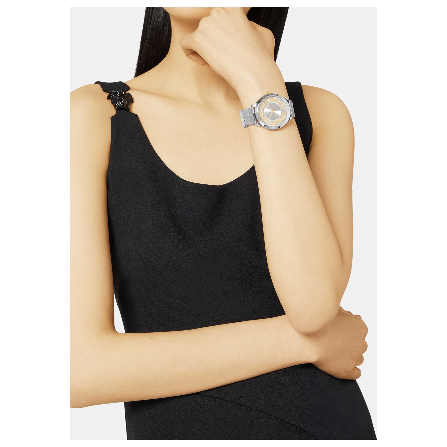 Versace Logo Halo Women's Quartz Watch VE2O00422 - Image #5