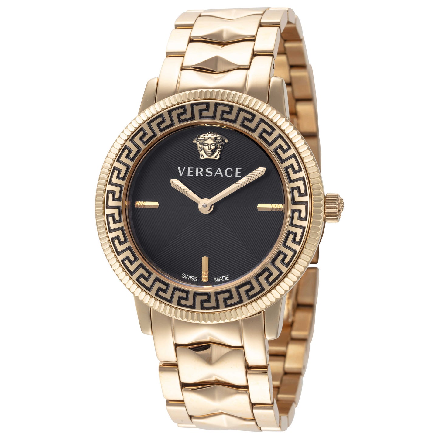 Front view of Versace V-Tribute Women's Quartz Watch VE2P00622
