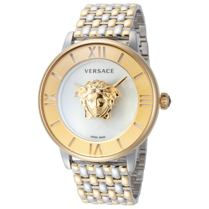 Front view of Versace La Medusa Women's Quartz Watch VE2R00222
