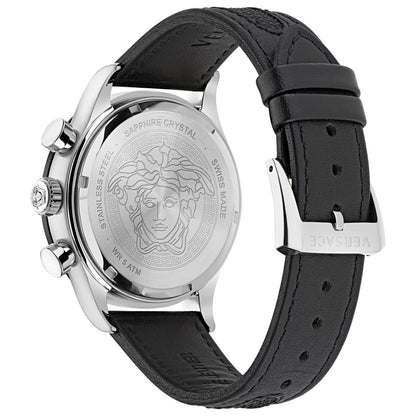 Left view of Versace Hellenyium Chrono Men's Quartz Watch VE2U00122