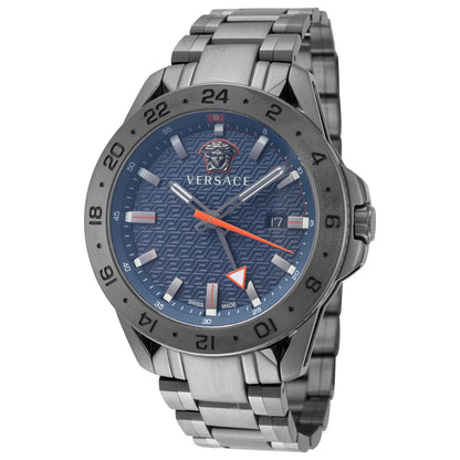 Front view of Versace Sport Tech GMT Men's Quartz Watch VE2W00422