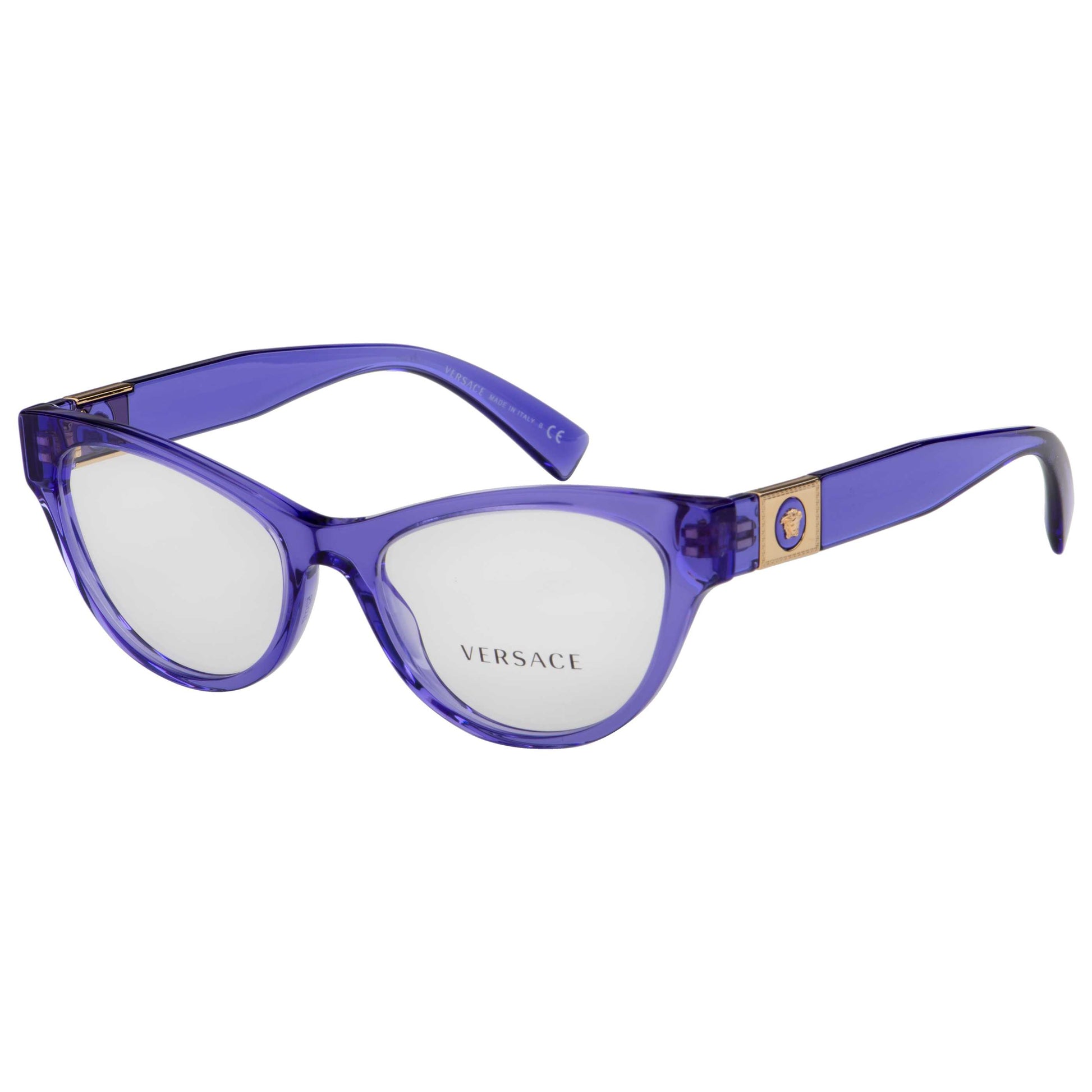 Front view of Versace Fashion Unisex Opticals VE3296-5343-52