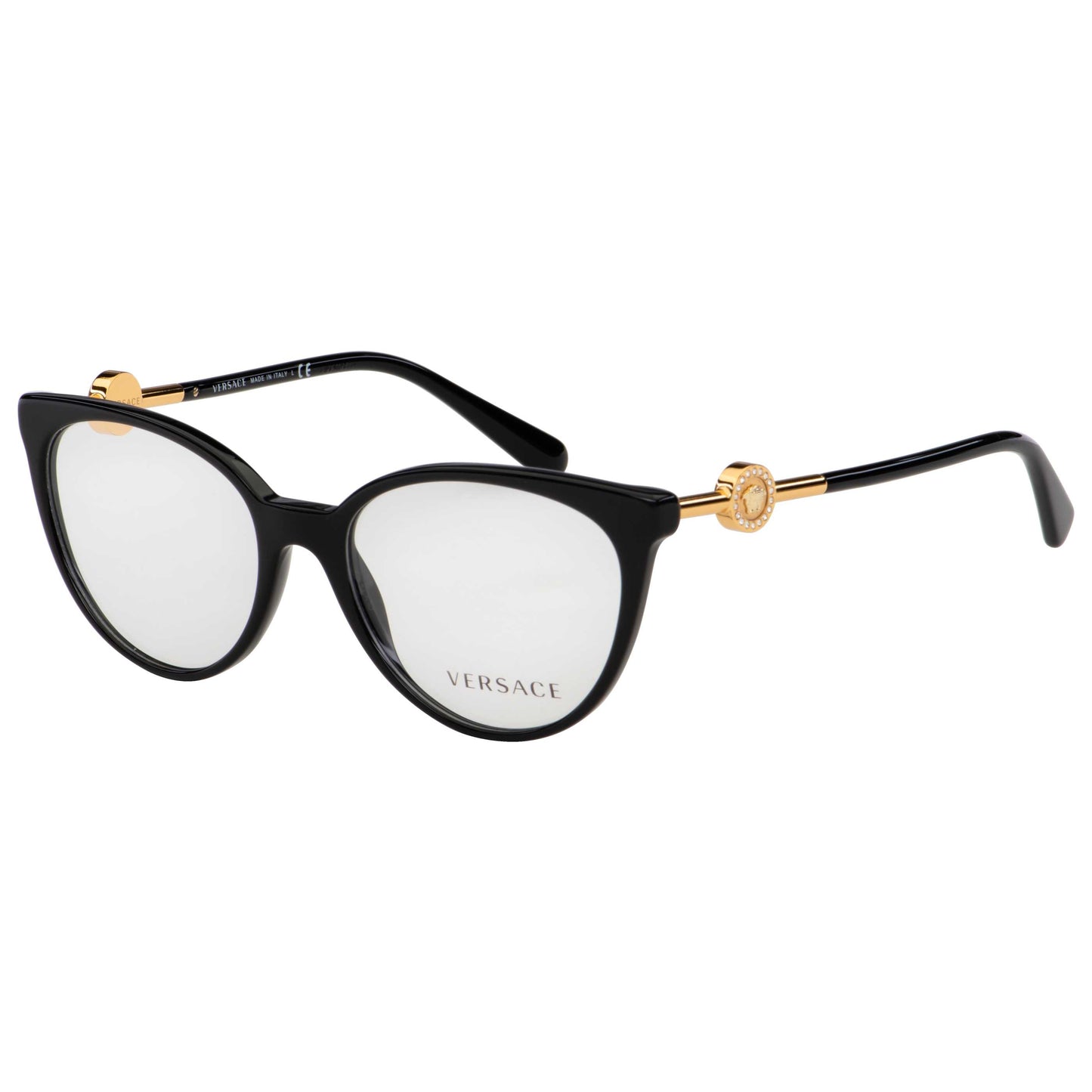 Front view of Versace Fashion Unisex Opticals VE3298B-GB1-53