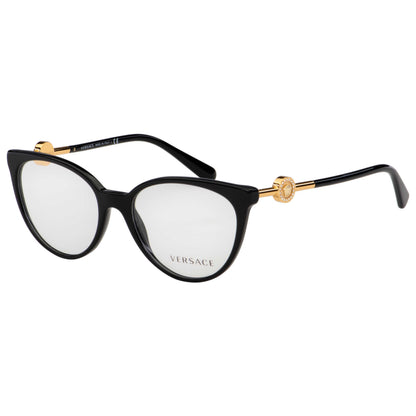 Front view of Versace Fashion Unisex Opticals VE3298B-GB1-53