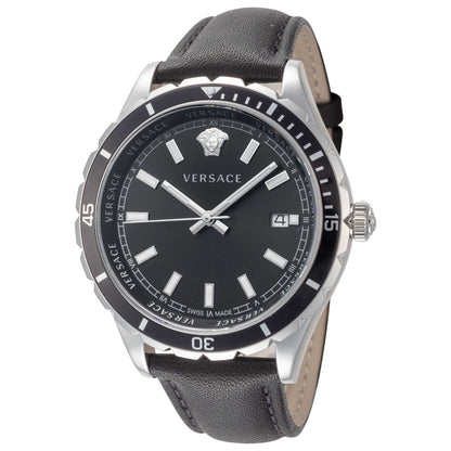 Front view of Versace Hellenyium Men's Quartz Watch VE3A00120
