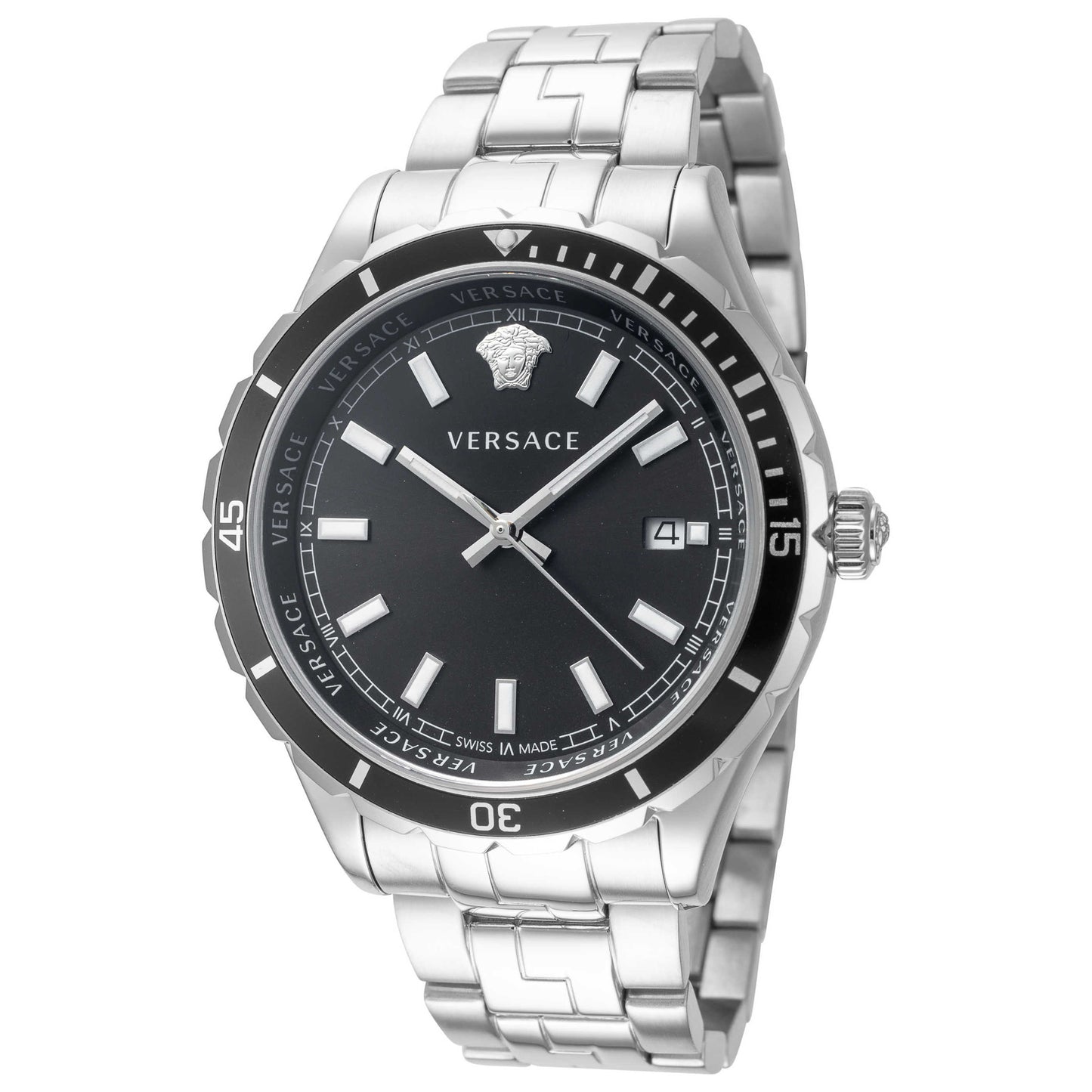 Front view of Versace Hellenyium Men's Quartz Watch VE3A00520