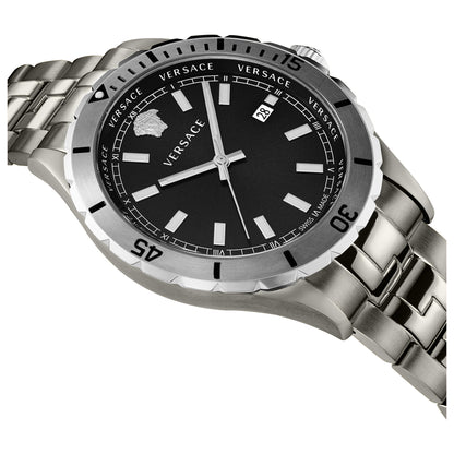 Left view of Versace Hellenyium Men's Quartz Watch VE3A00620