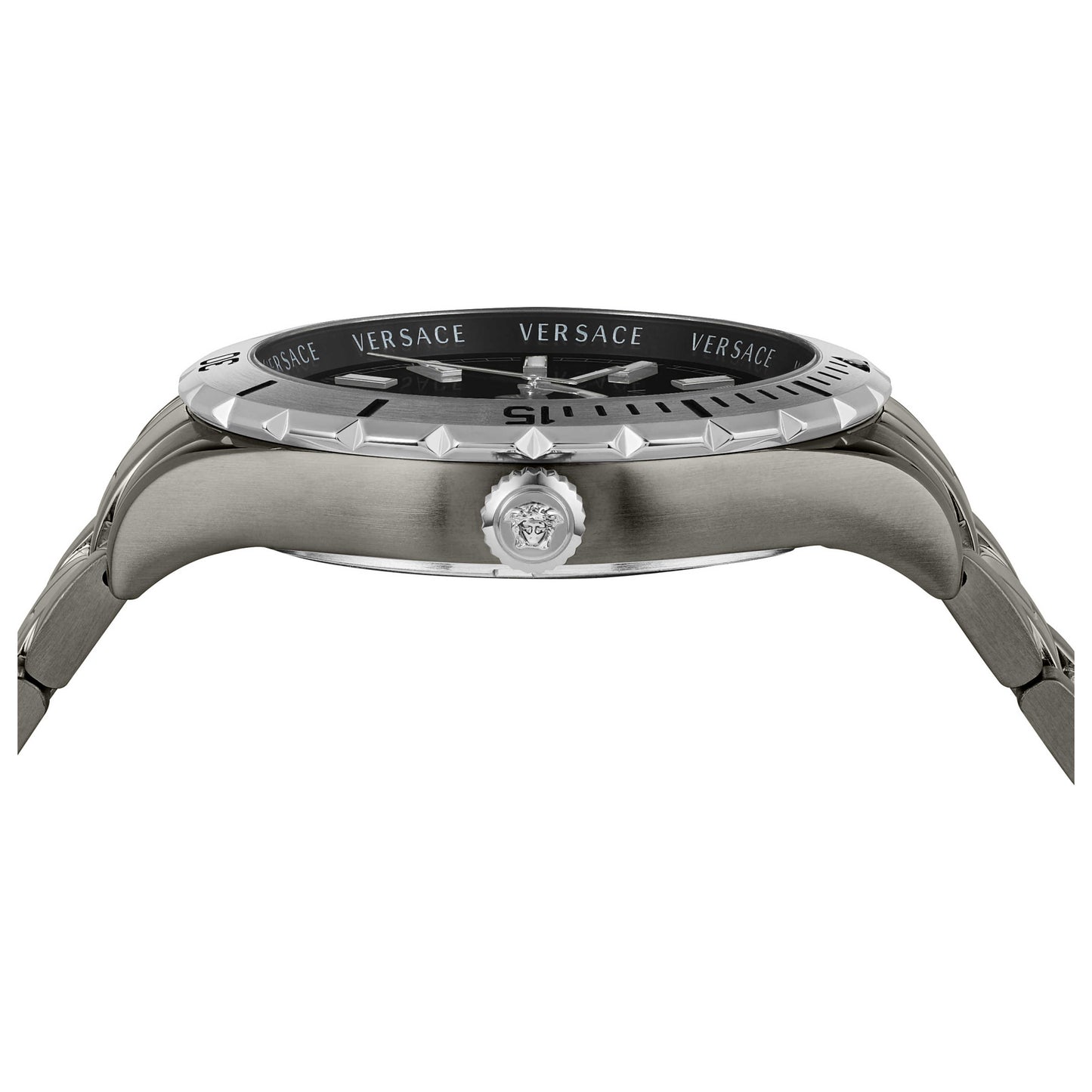 Right view of Versace Hellenyium Men's Quartz Watch VE3A00620