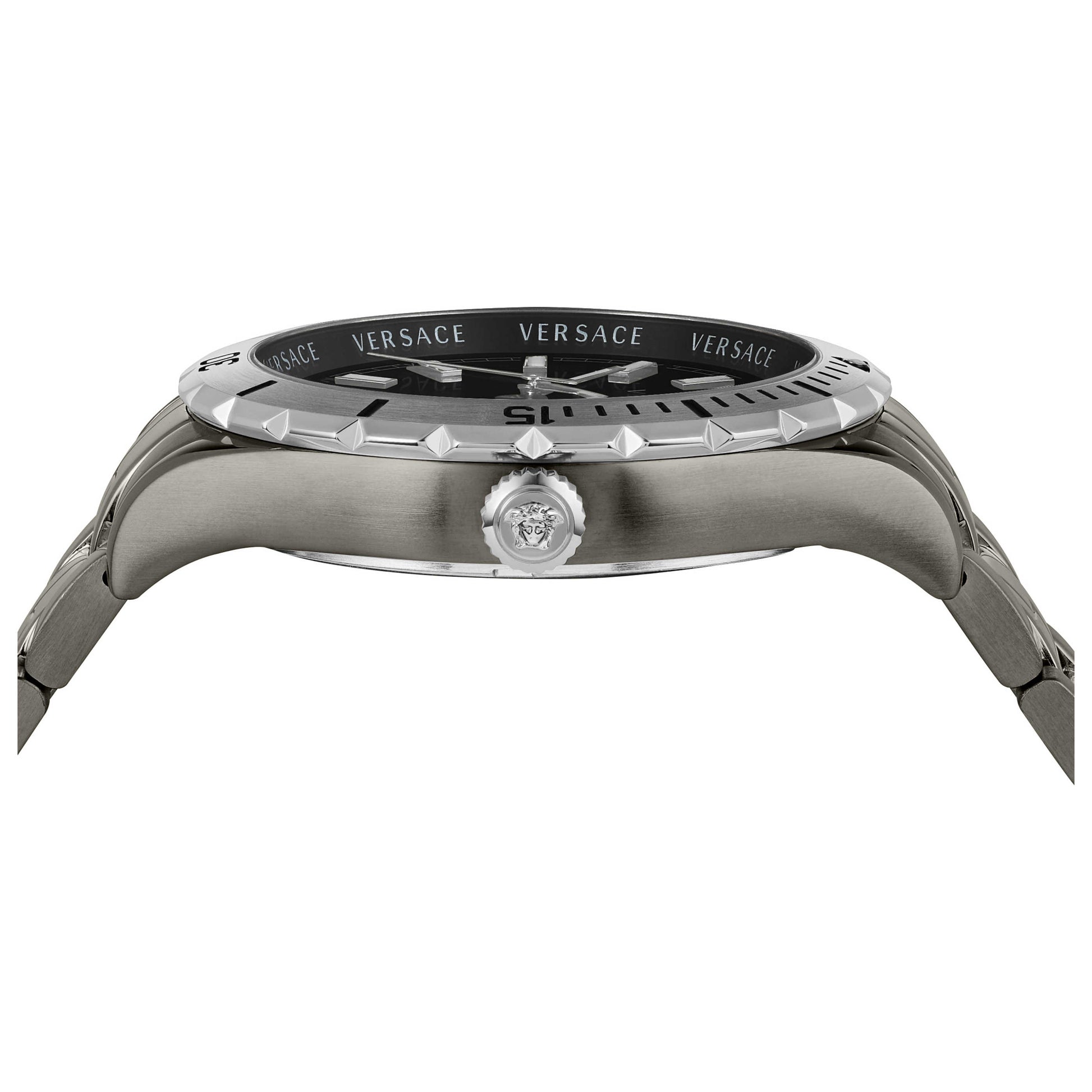 Right view of Versace Hellenyium Men's Quartz Watch VE3A00620