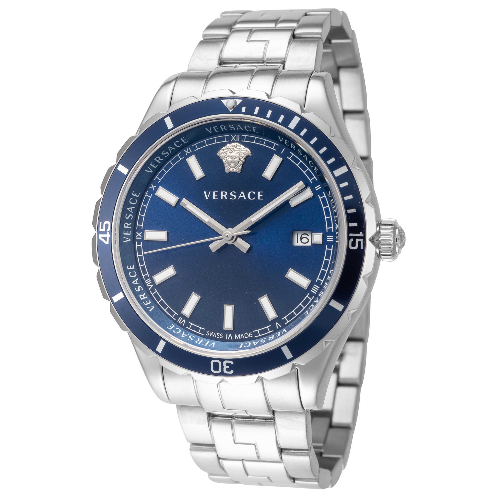 Front view of Versace Hellenyium Men's Quartz Watch VE3A00922
