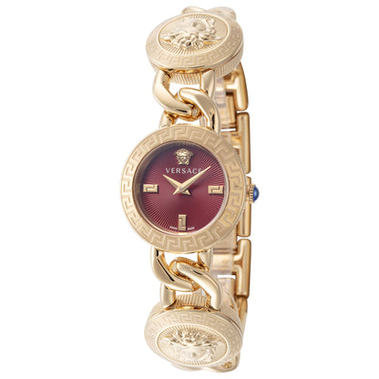 Front view of Versace Stud Icon Women's Quartz Watch VE3C00322