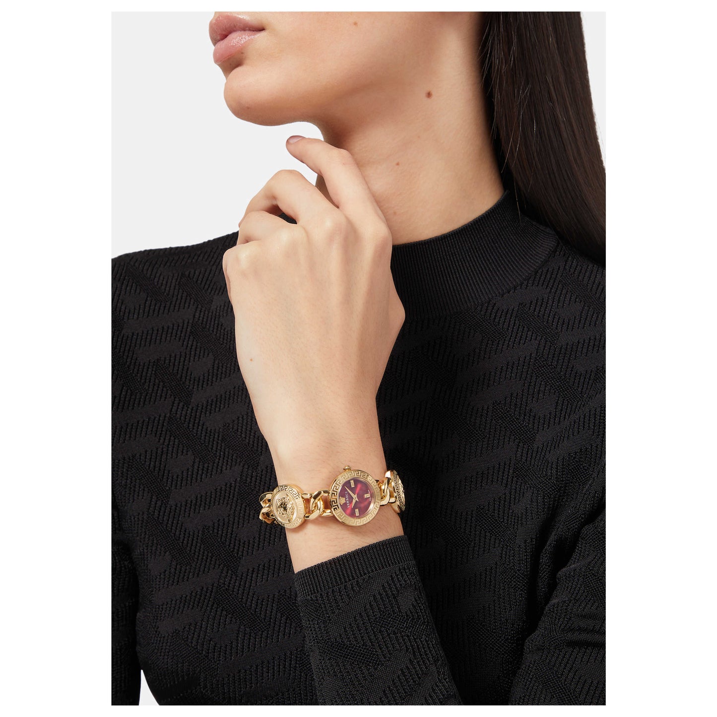 Versace Stud Icon Women's Quartz Watch VE3C00322 - Image #5