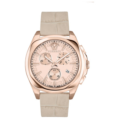Front view of Versace Medusa Chrono Women's Quartz Watch VE3CA0323