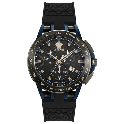Front view of Versace Sport Tech Men's Quartz Watch VE3E00221