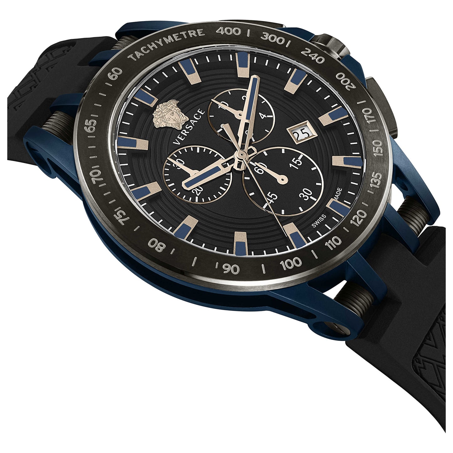 Right view of Versace Sport Tech Men's Quartz Watch VE3E00221