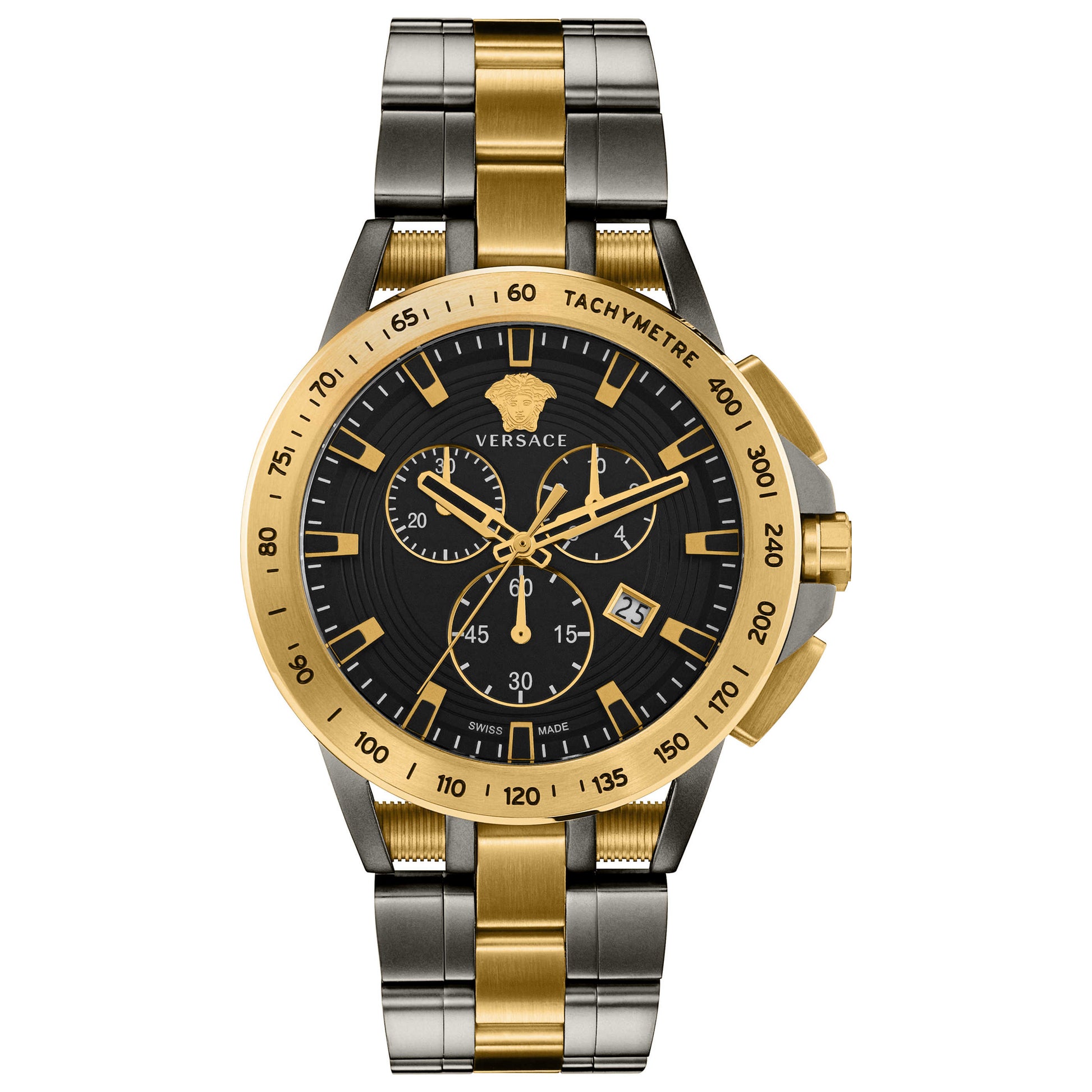 Front view of Versace Sport Tech Men's Quartz Watch VE3E00621