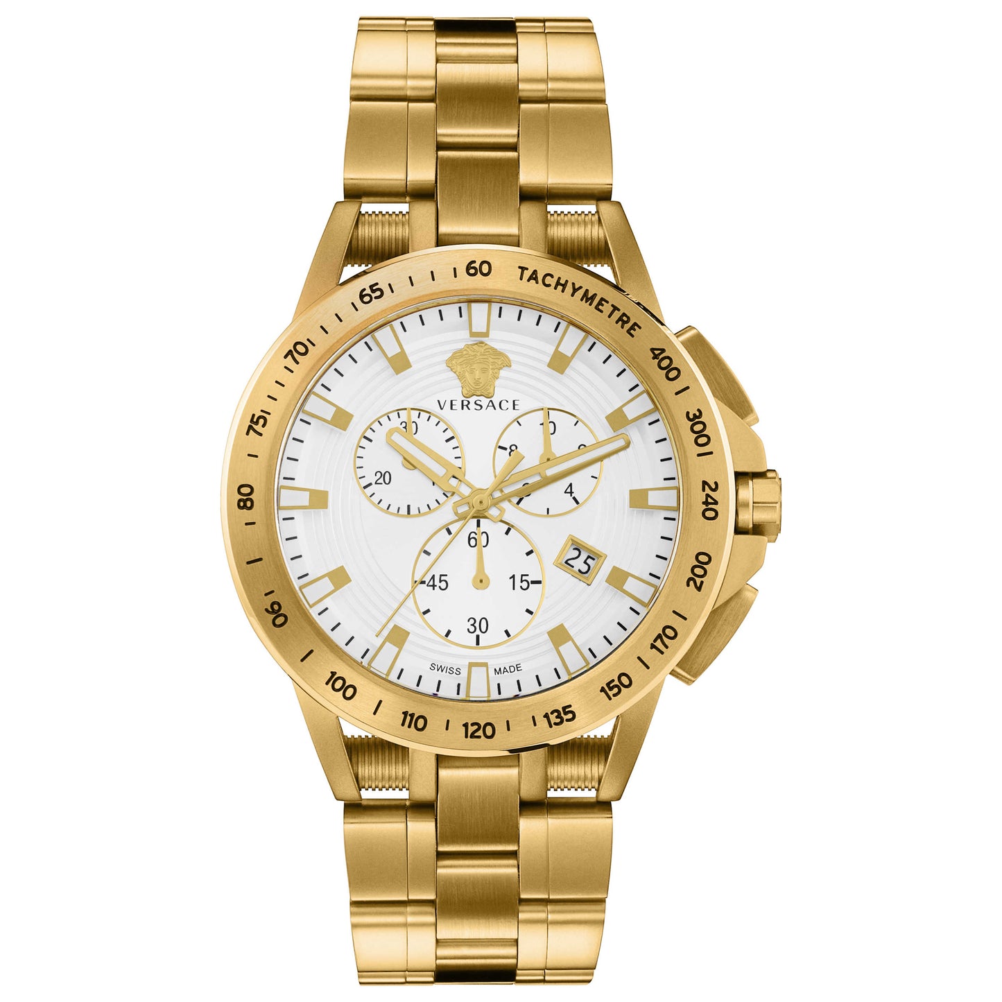 Front view of Versace Sport Tech Men's Quartz Watch VE3E00721