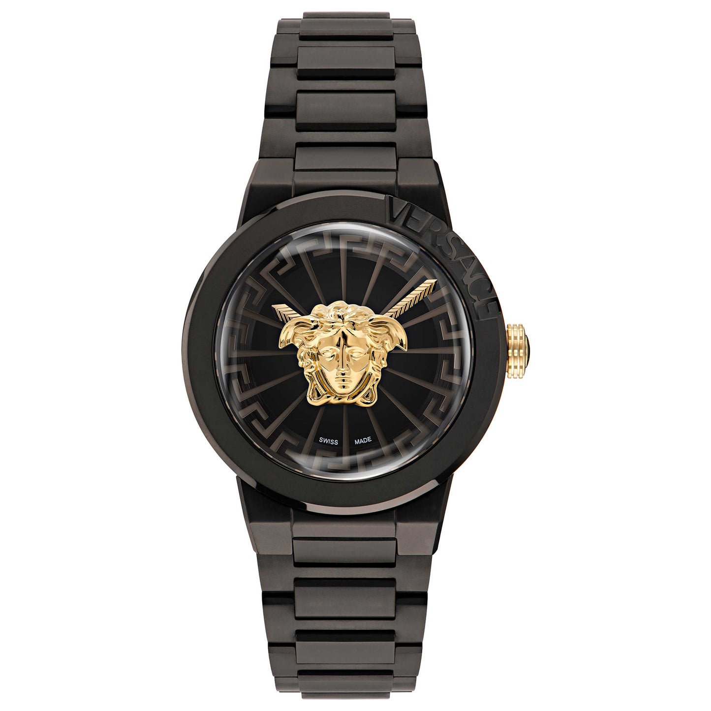 Front view of Versace Medusa Infinite Women's Quartz Watch VE3F00622