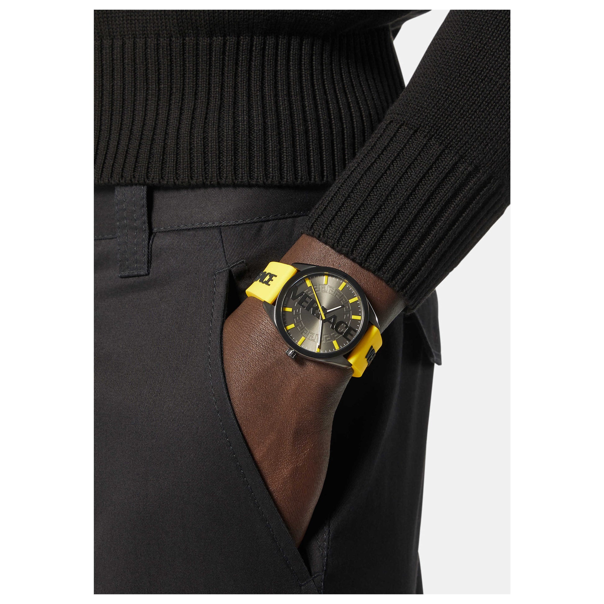 Versace V-Vertical Men's Quartz Watch VE3H00222 - Image #5